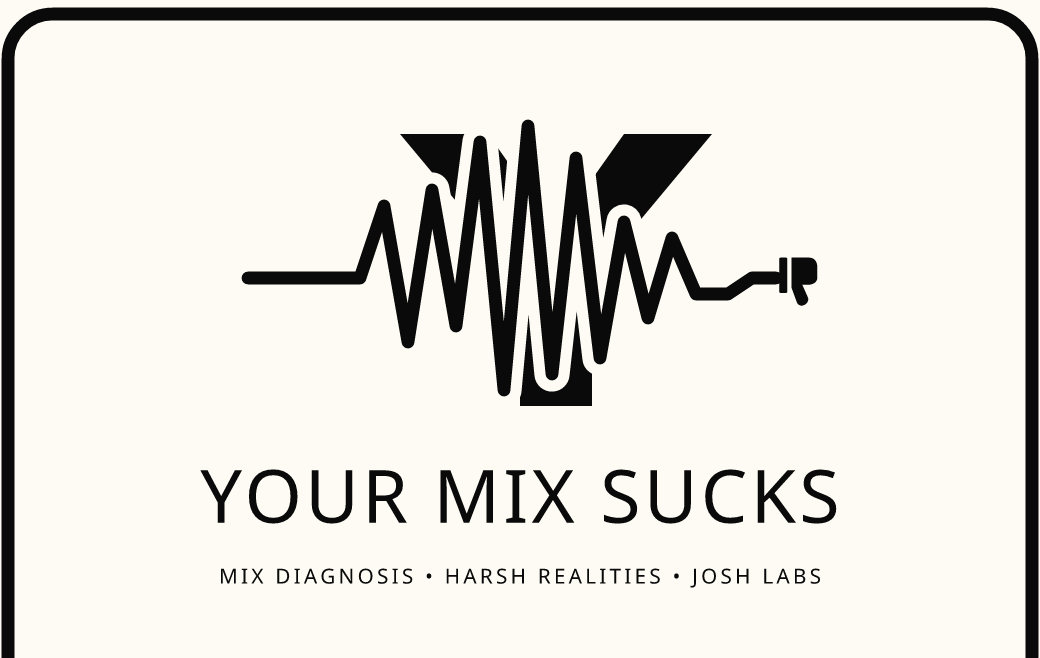 Your Mix Sucks official logo