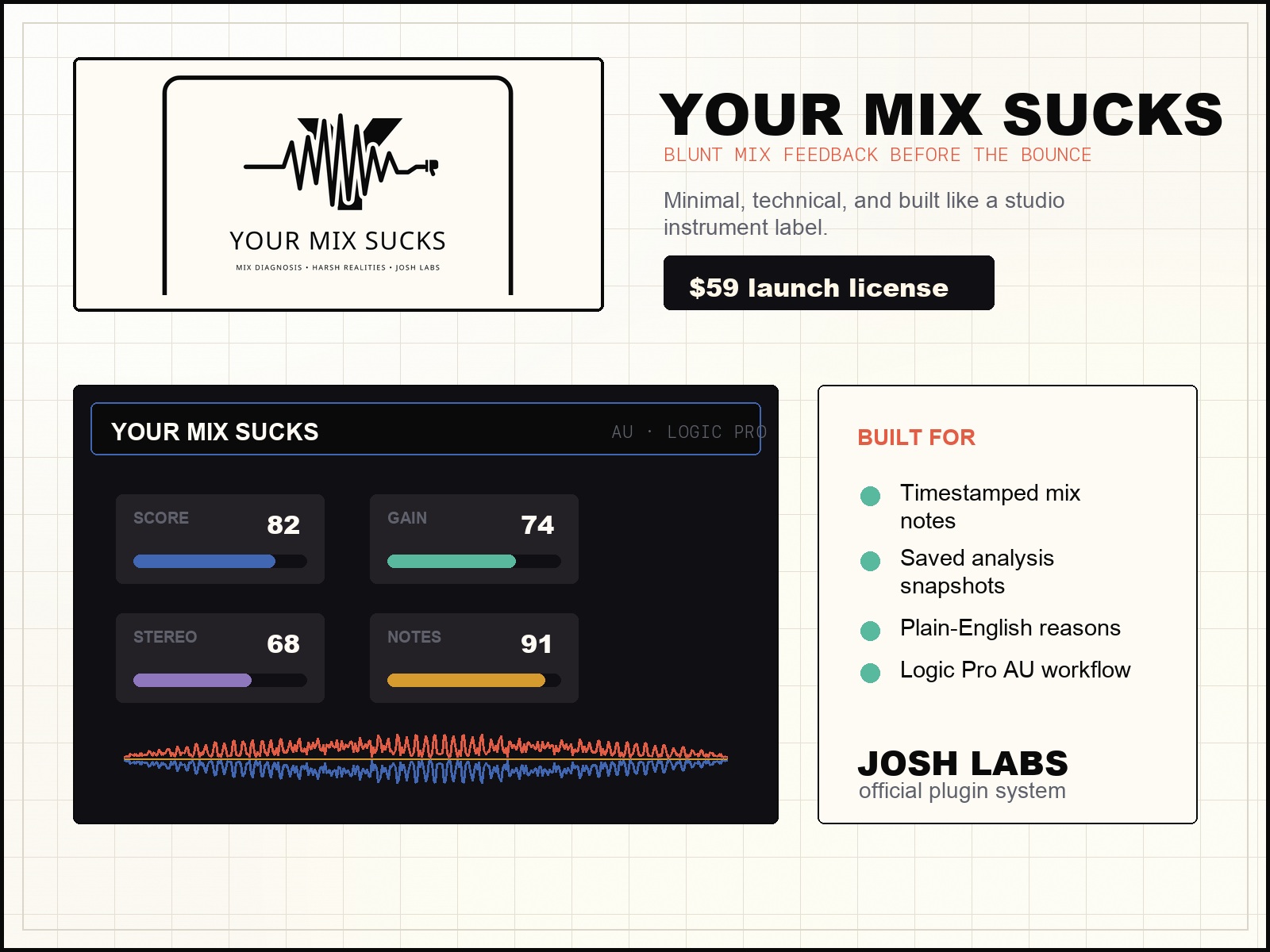 Your Mix Sucks product visual